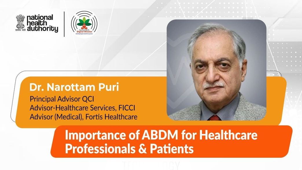 Importance of ABDM for Healthcare Professionals & Patients